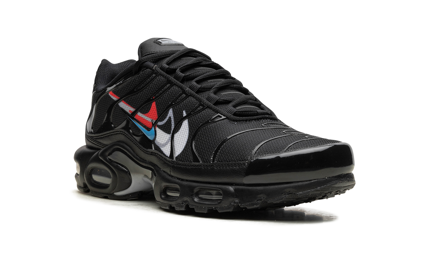 Air Max Plus Multi Swoosh Black Bright Crimson