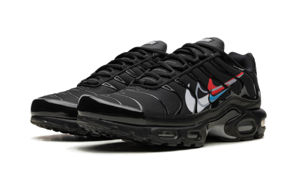 Air Max Plus  Multi Swoosh Black Bright Crimson