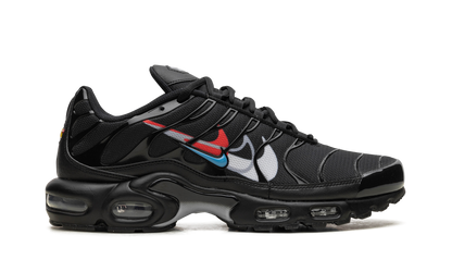 Air Max Plus  Multi Swoosh Black Bright Crimson